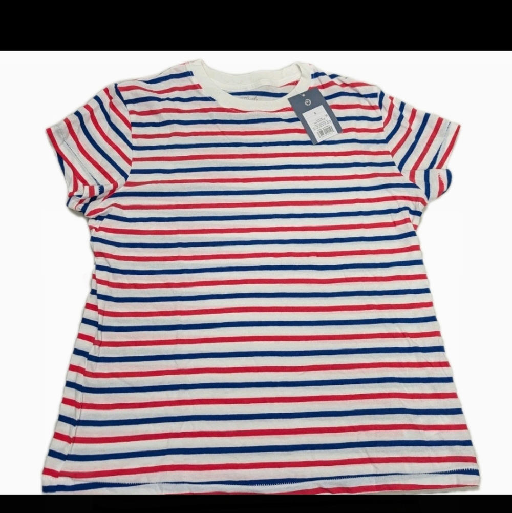 NWT Universal Thread Tee T Shirt S Striped SOFT Short Sleeve 8400